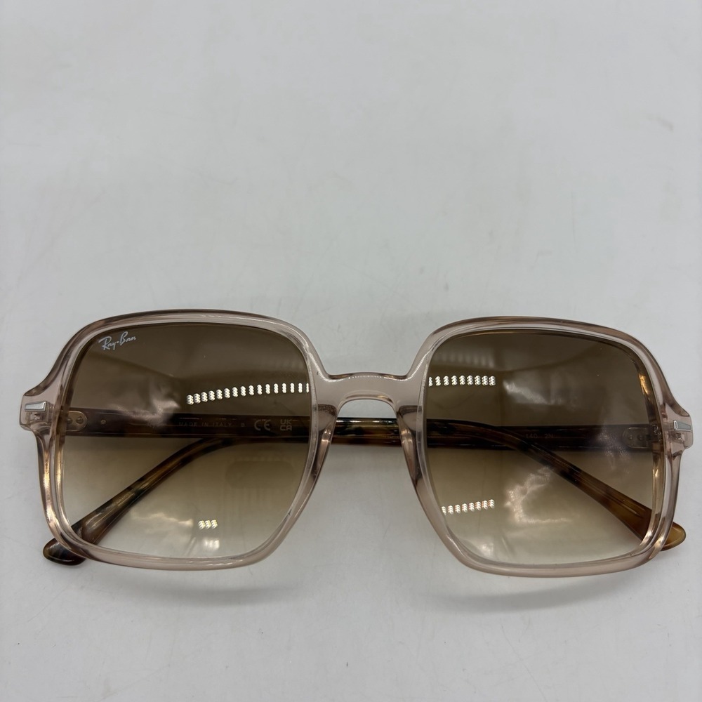 Ray Ban Womens Sunglasses RB 1973 1281/51 Square II 53-20-140 Grandiant Brown - Picture 8 of 15